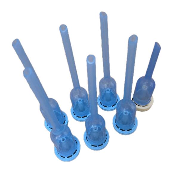 Dr. Brown’s Options Bottle‎ Replacement Vent Reservoir Blue 8oz/4oz Set of 7 - Picture 1 of 2